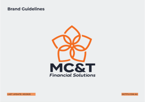 bộ nhận diện thương hiệu, brand guideline, MC&T