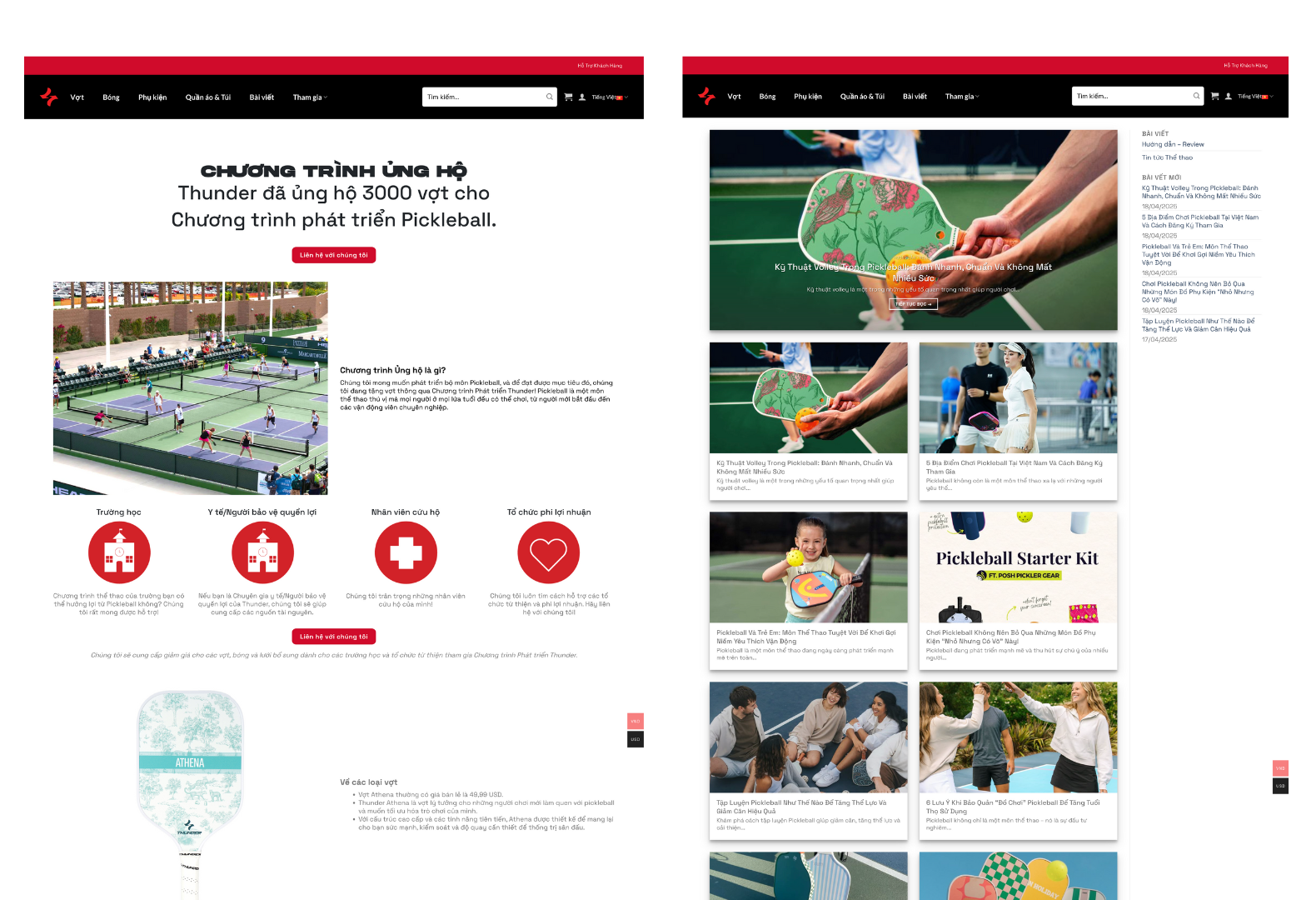 thiết kế website, website design